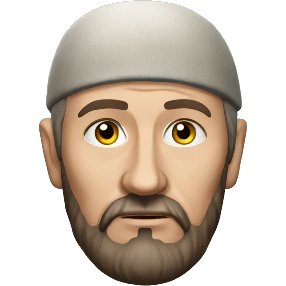 photorealistic Ukrainian Cossack emoji