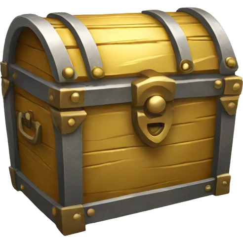Radiating Golden chest  emoji