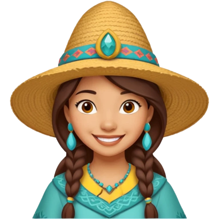 Disney raya with her salakot hat emoji