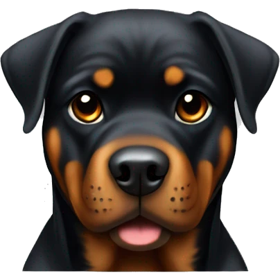 A ghetto Rottweiler  emoji