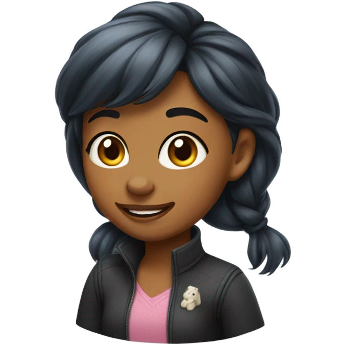 Dog girl emoji