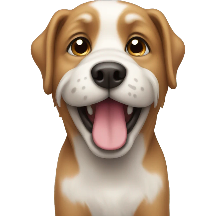 Cute dog emoji
