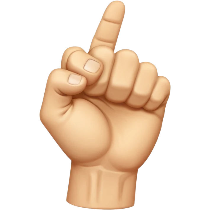 back of veiny fist rearview emoji