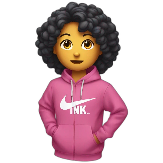 Sukuna in a nike hoodie emoji