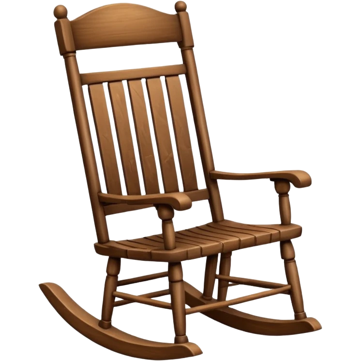 a rocking chair emoji