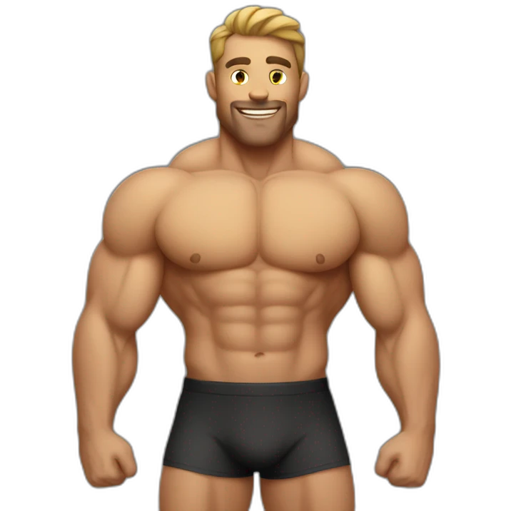 buff man body emoji