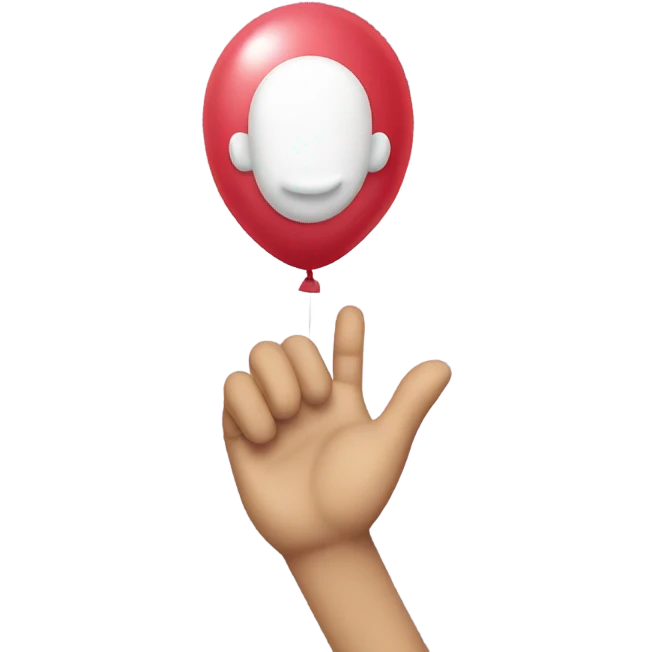 Mr. Balloon Hands emoji