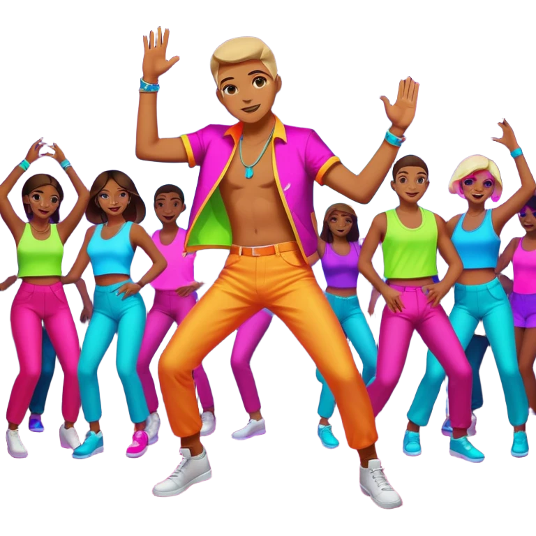 danse boite de nuit emoji