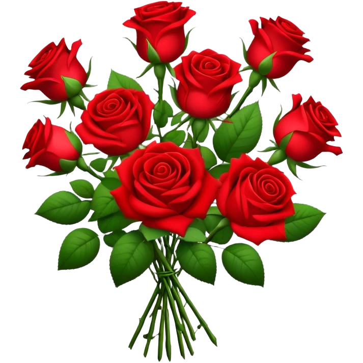 Bouquet of roses emoji