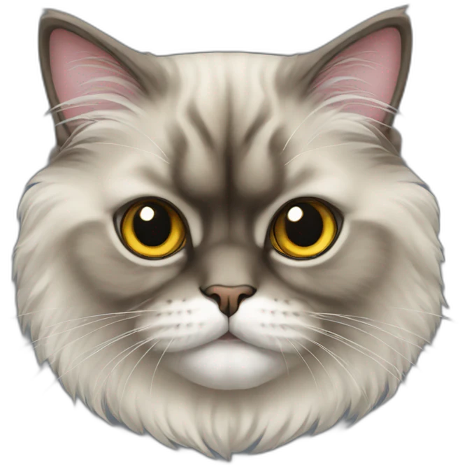 Persian cat emoji