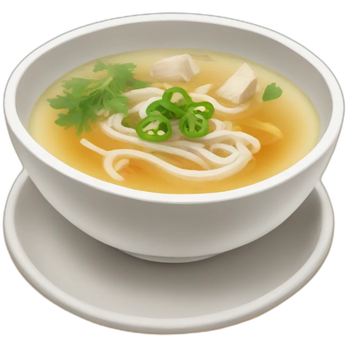Soupe pho emoji