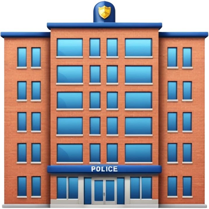police department building emoji