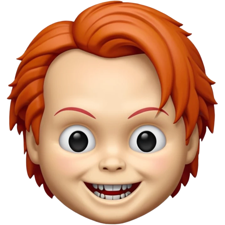 Un emojin de chuky emoji