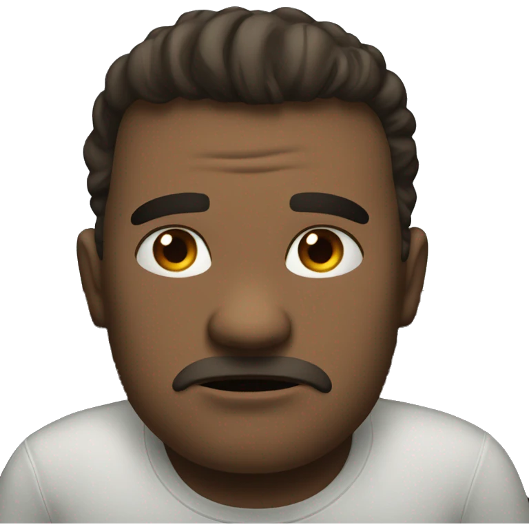 Annoyed but ok emoji