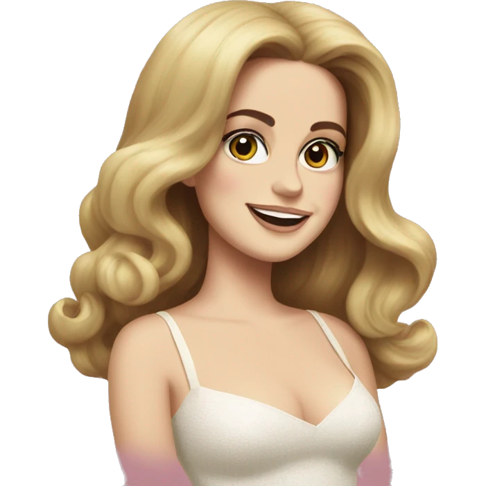 Lana Del Rey is smiling emoji