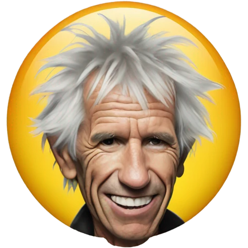 Keith richards smiley emoji