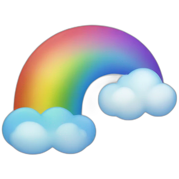 Rainbow  emoji
