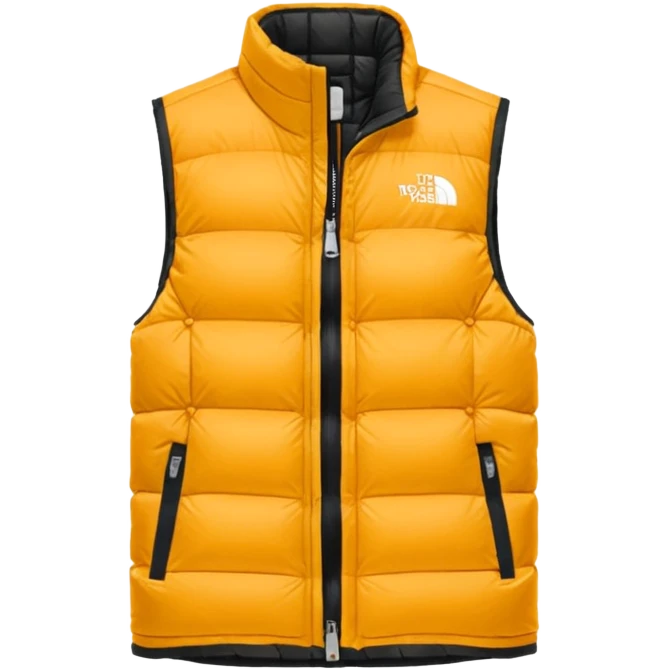 north face vest emoji