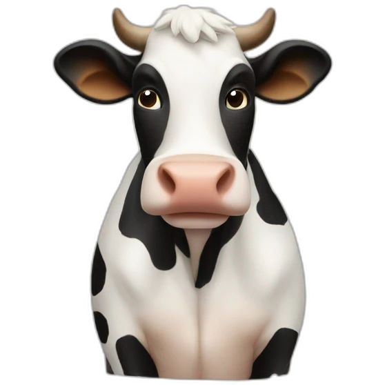 cow with checkbox emoji