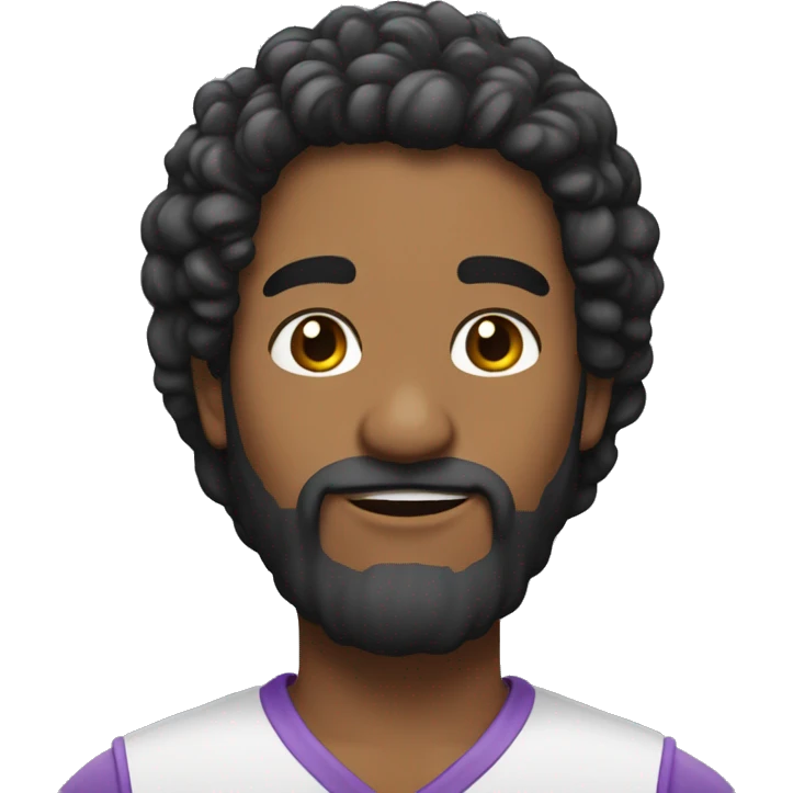 rapaz loiro com cabelo coqui emoji
