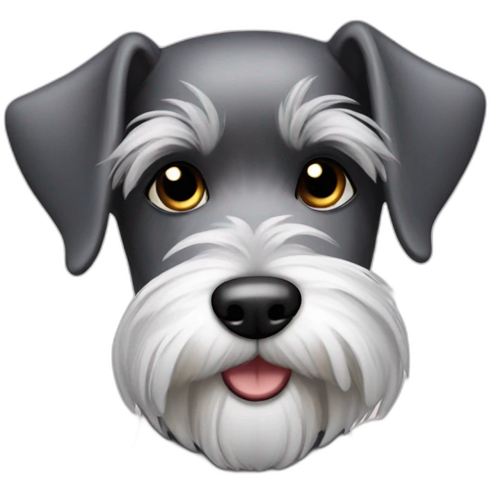 miniature schnauzer emoji