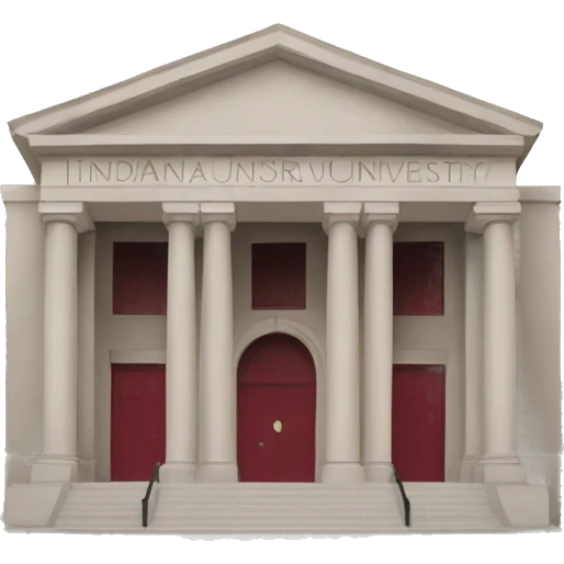 Indiana University Bloomington Logo emoji