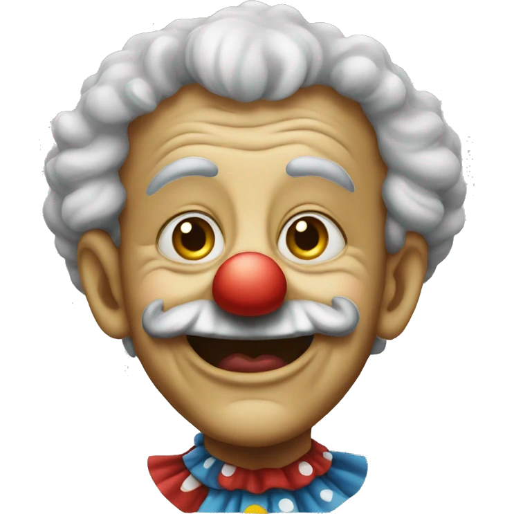 Old Clown emoji