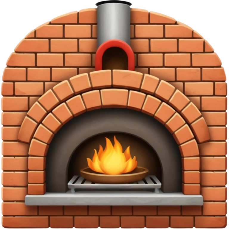 Horno leña emoji