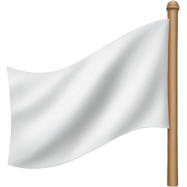 White flag emoji