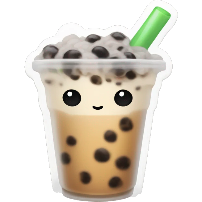 boba tea cute emoji