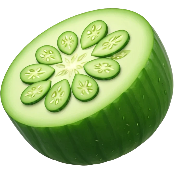 cucumber Chopped into small pieces    emoji
