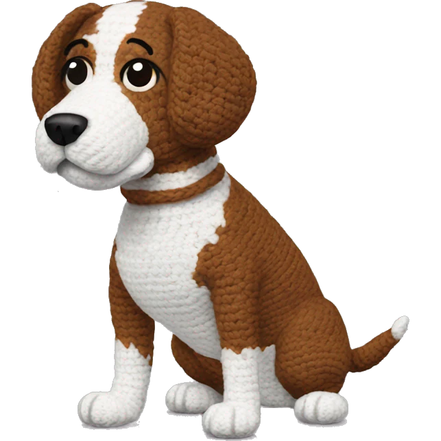 dog crochet emoji