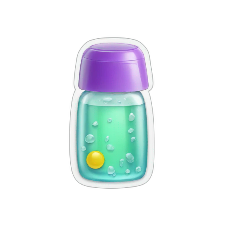 Gel douche emoji