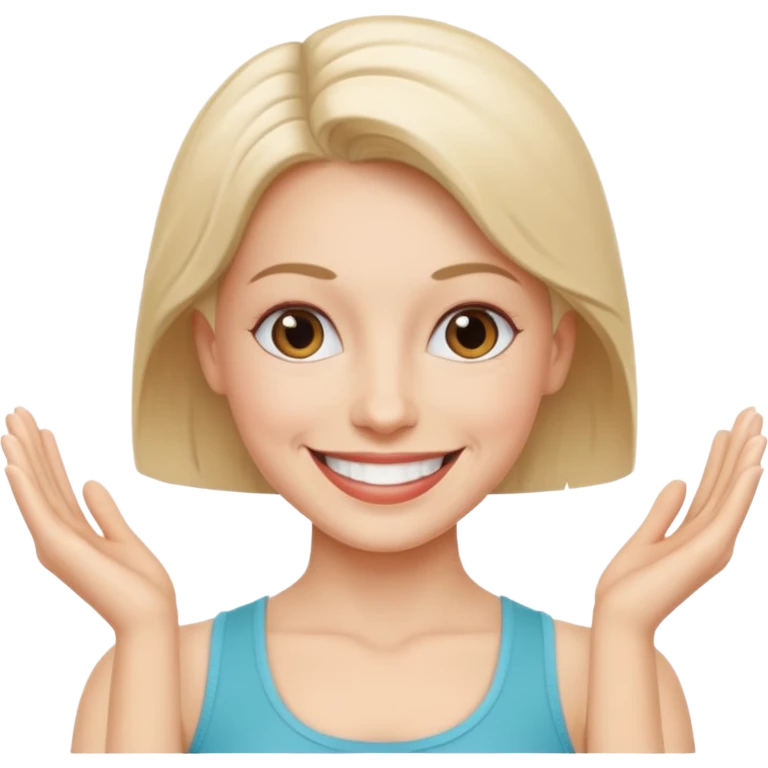 Frau Pilates emoji