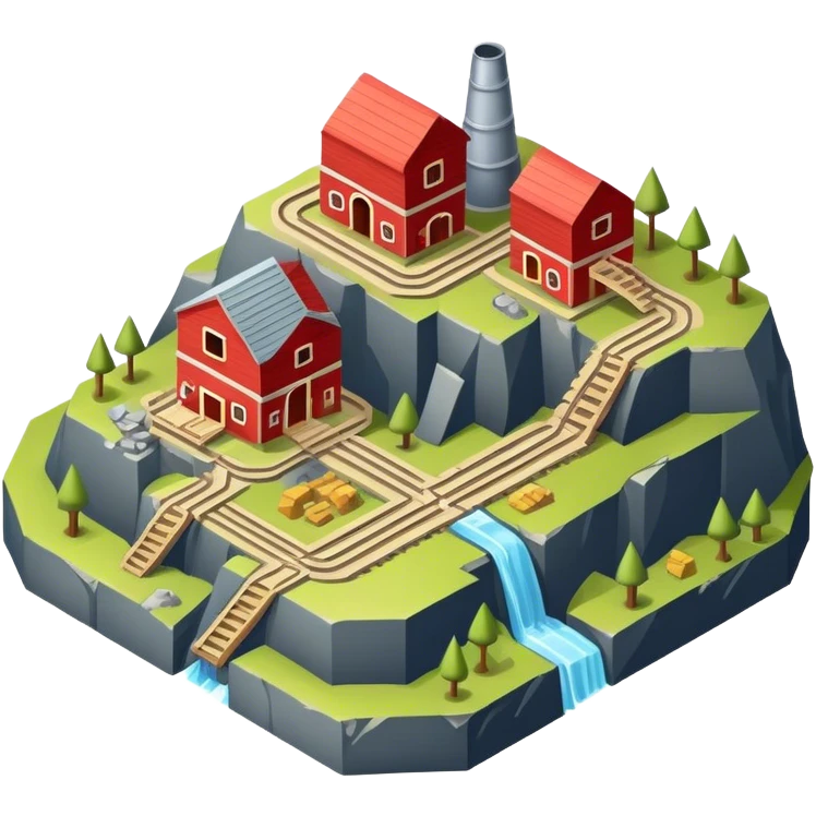Isometric Mine  emoji