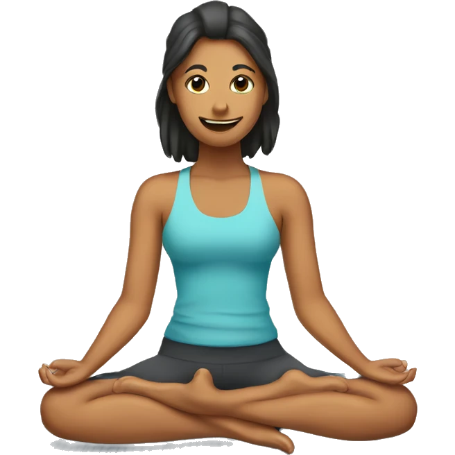 Yoga mat emoji