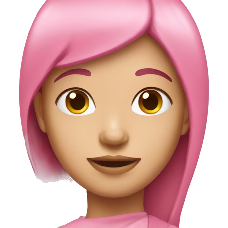 pink emoji