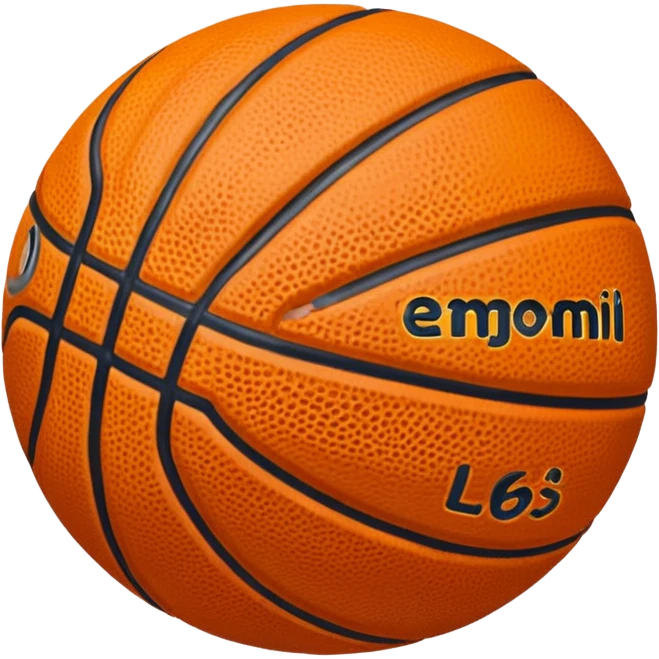 Hazme un emoji de bola de basket emoji