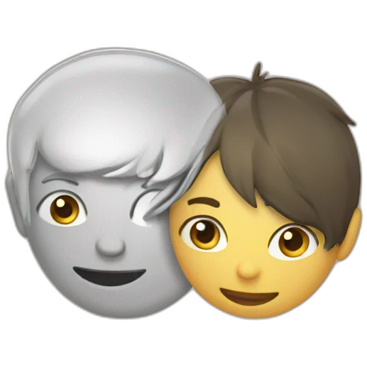 Michou et inoxtag emoji