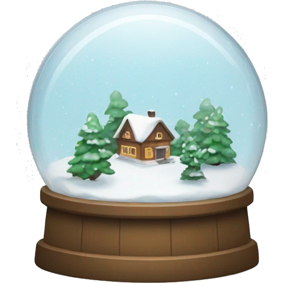 snow globe  emoji