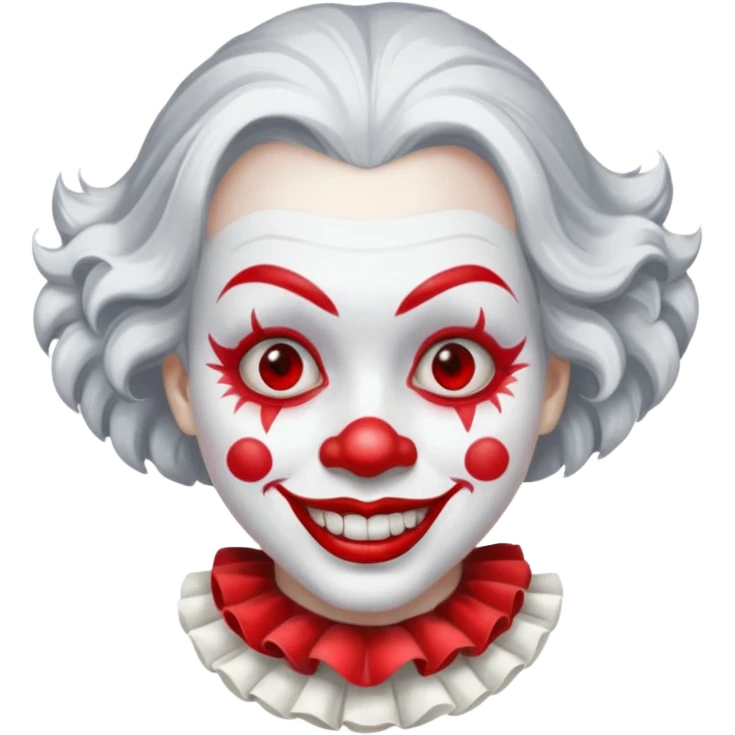 silver soraya clown emoji