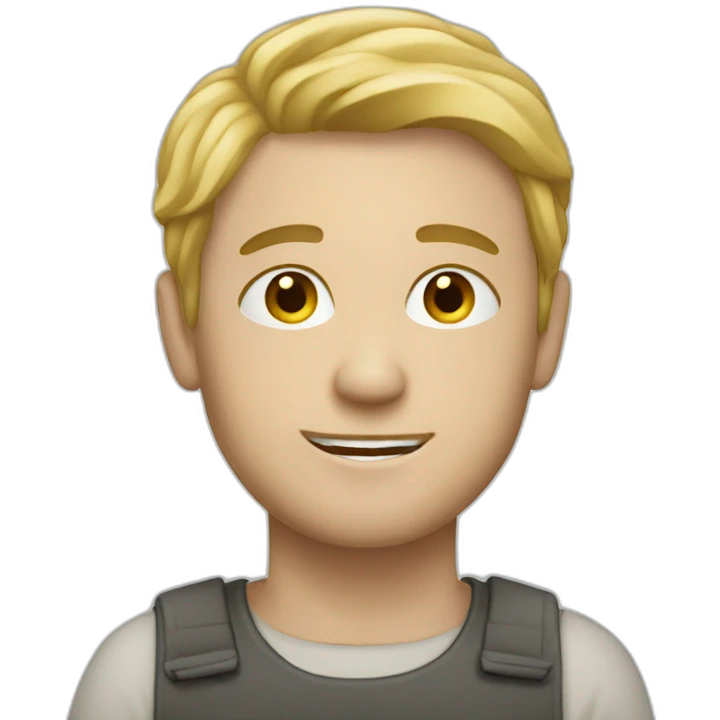WHITE PERSON Working  emoji