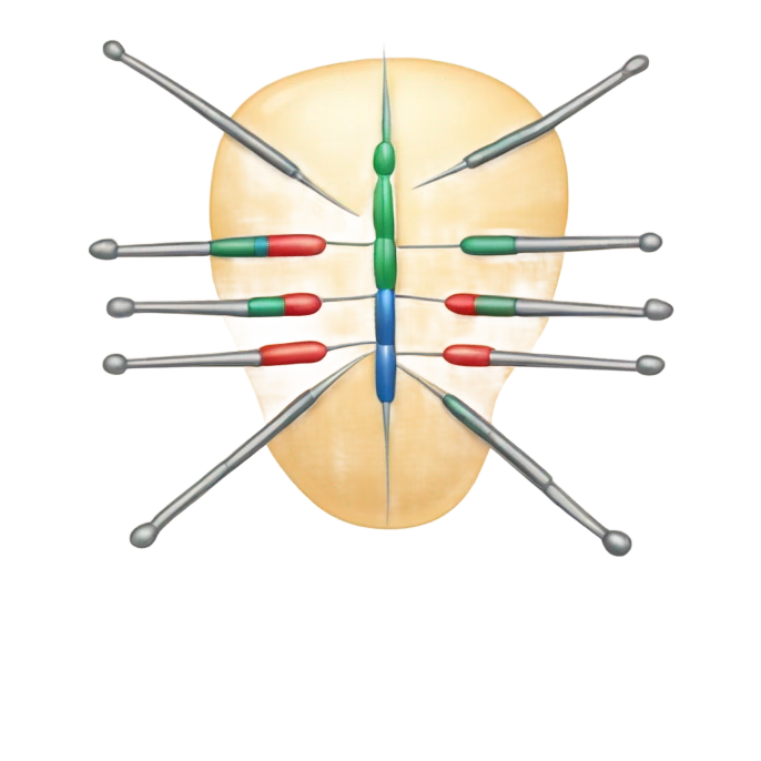 Acupuncture on lower back emoji