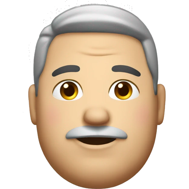 A gay fat guy emoji