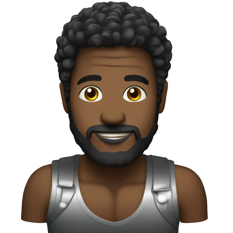 Black disco balil emoji