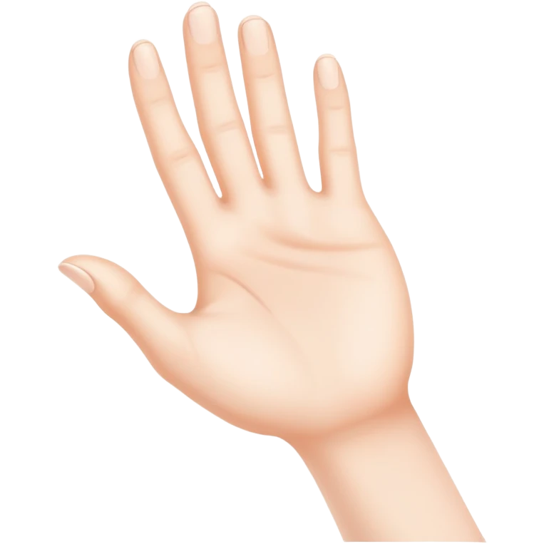 Long hand emoji