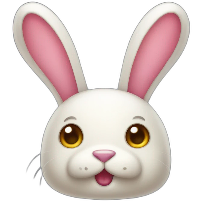 jelly rabbit with long ears emoji