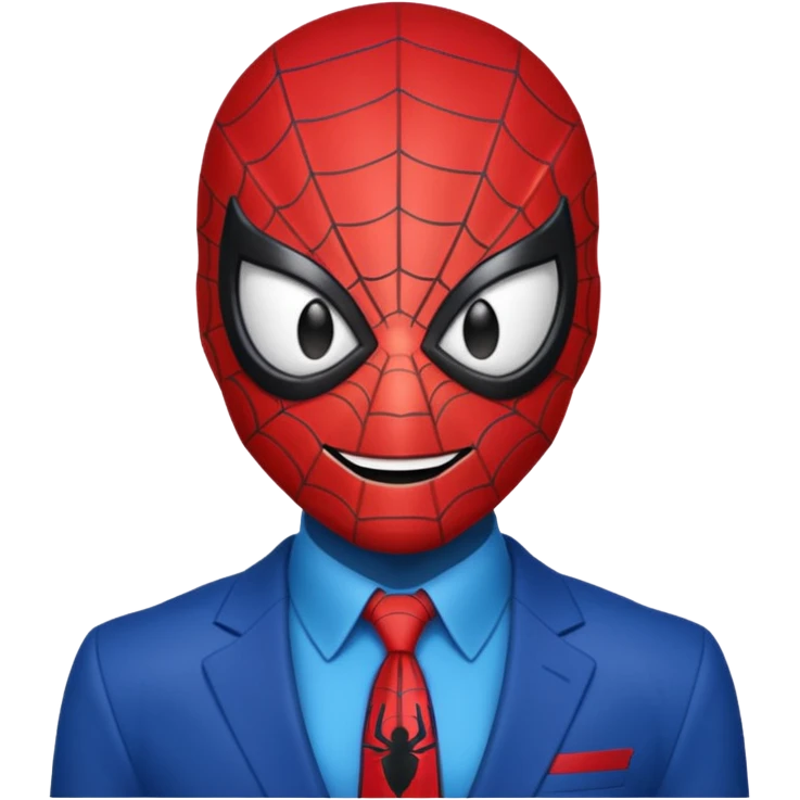 Spiderman emoji emoji