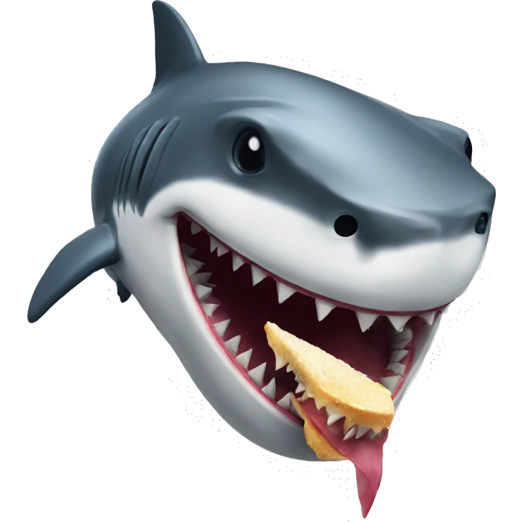 SHARK EATING PANDA emoji