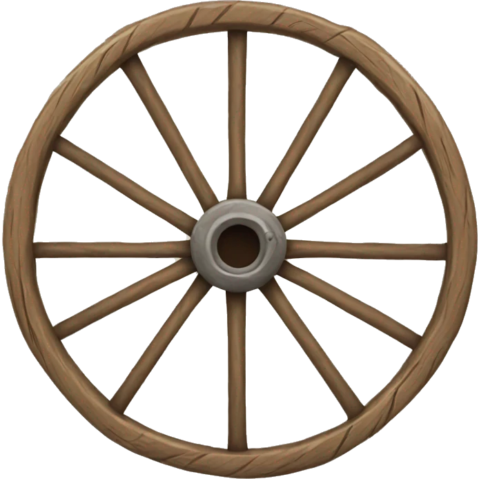 Wagon wheel  emoji